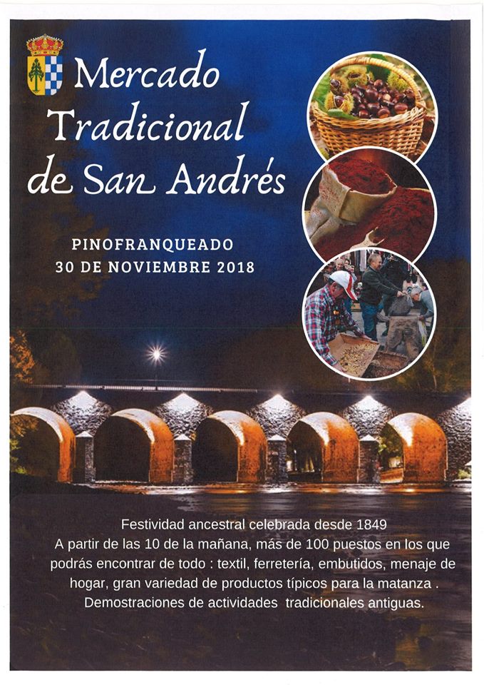 Mercado de San Andrés en Pinofranqueado, Las Hurdes