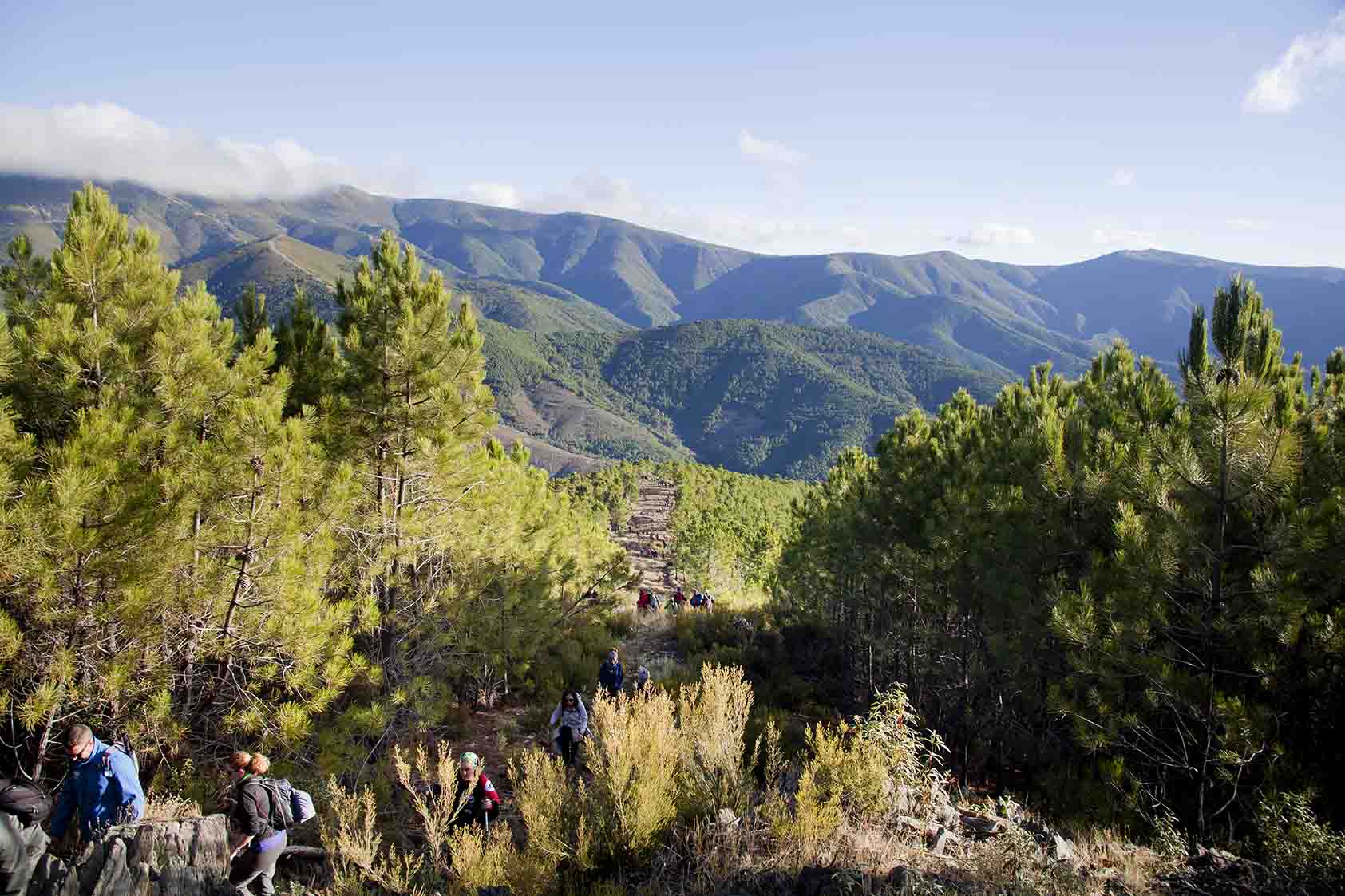 VII Ruta senderismo Valle del Esperabán, el 17 de noviembre en Castillo (Pinofranqueado)