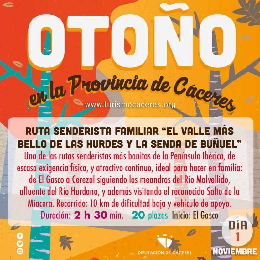 Ruta de senderismo en Las Hurdes