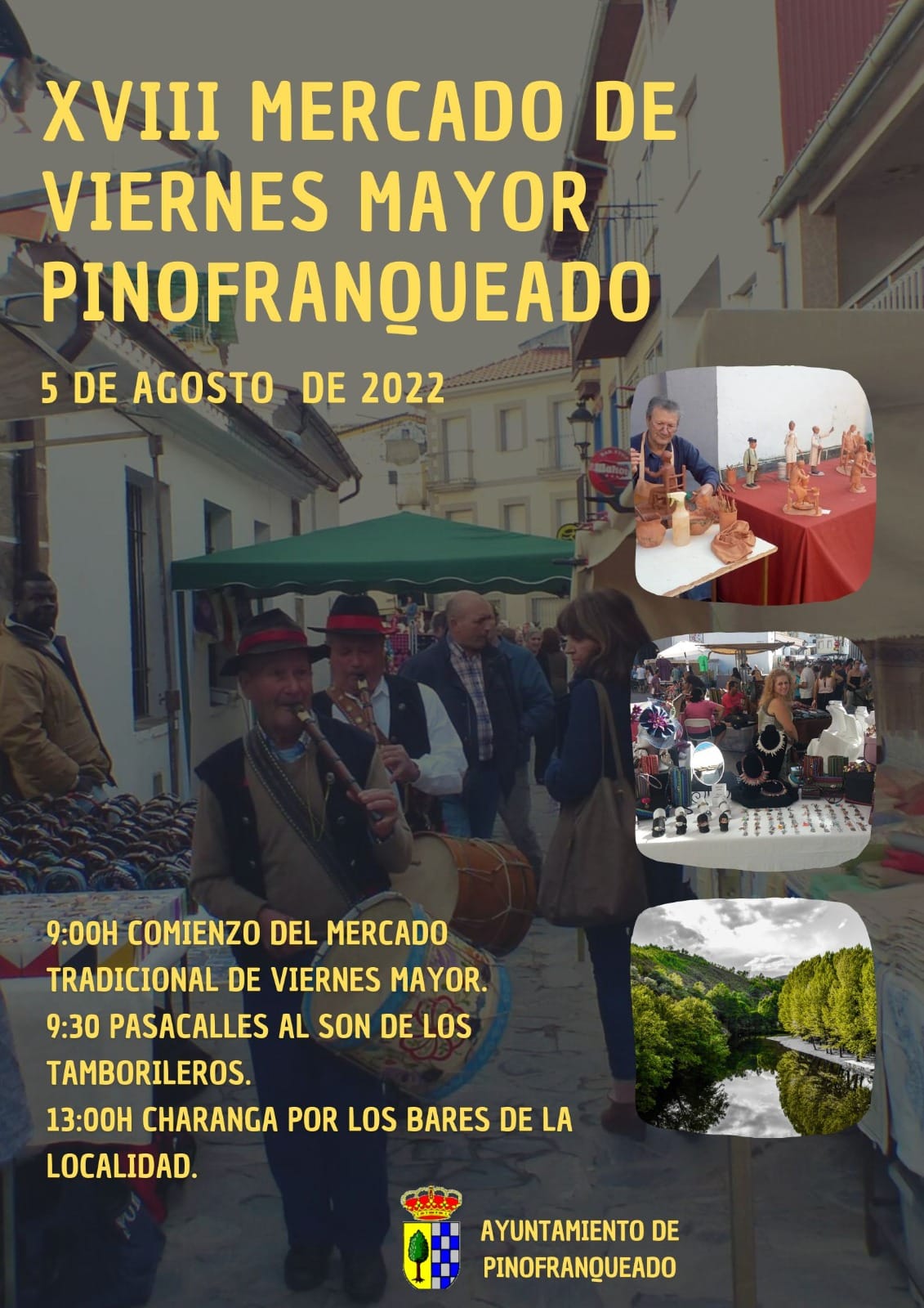 XVIII Mercado de Viernes Mayor de Pinofranqueado