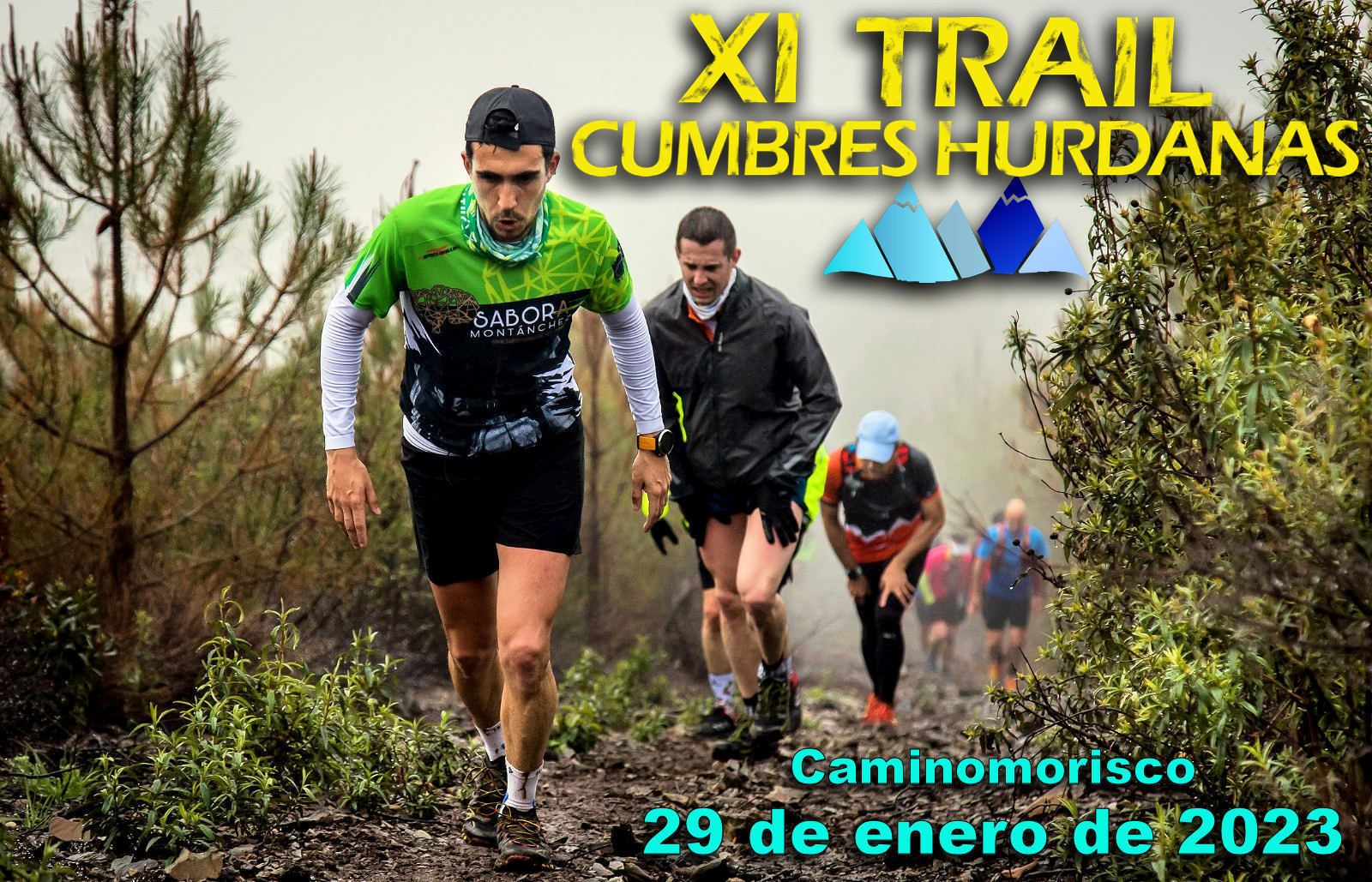 XI Trail Cumbres Hurdanas, el 29 de enero en Caminomorisco (Las Hurdes)
