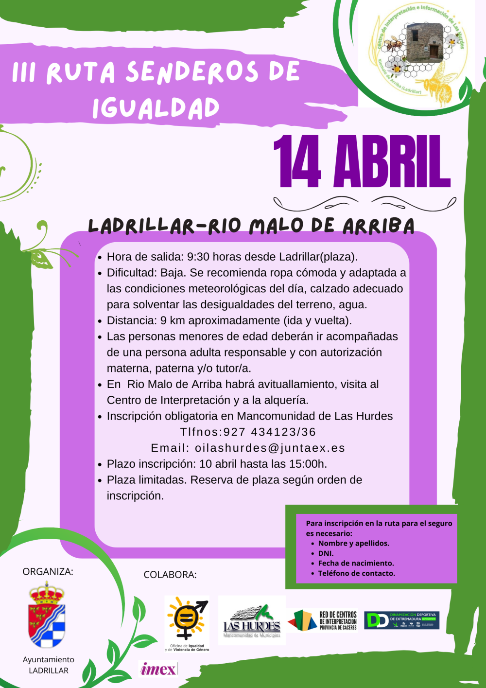 III Ruta Senderos de Igualdad